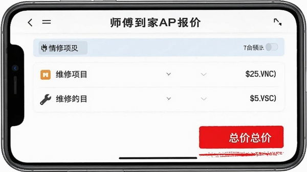 ʦ������APP���۵�ҳ�棬�����г�ά����Ŀ����ã���ɫ�������ܼ�