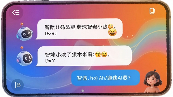 չʾAI������������棬�Ի�������AI�û��õ������ظ��û����⣬������������ţ����汳��Ϊ��̬�Ľ���ɫ�ʣ������������Ȥζ�Ժ����ܸУ�������ܰ�л�����