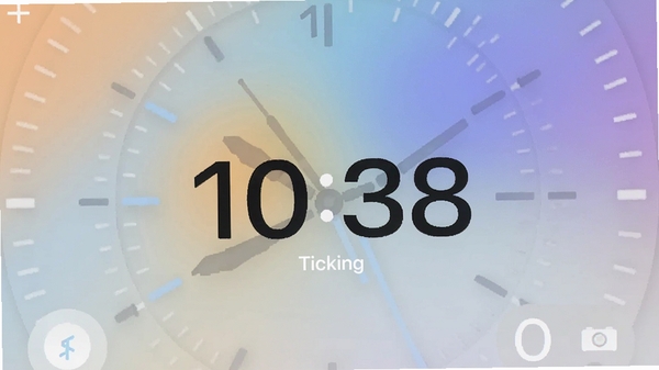 һ��Ticking����ʽרעģʽ��������ֻ�����ͼ����Ļ�����д������ʱ�ӣ���������ͽ���ɫ�ʣ�������֪ͨ��ͼ��