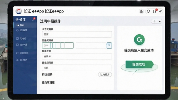 ����e+App��բ�걨�������棬��ʾ������д���ύ�ɹ�״̬����������ֱ��