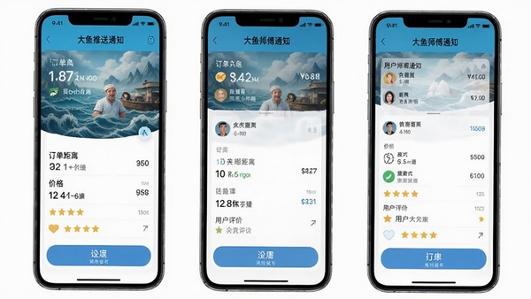 ����ʦ��APP�ڶ�������֪ͨ����ϸ���棬չʾ�������롢�۸���û����۵ȹؼ���Ϣ