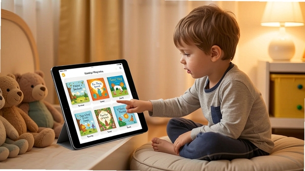 һ����ܰ�Ķ�ͯ���ҳ�����ƽ�����������ʾ�汾��ϵAPP�ľ�ѡ��ܽ��棬����ɫ�ʰ�쵣�һ��Լ4���С�к���������������Բ���ϣ���ָ���Ử����Ļ�����ϴ��ź�����רע�����飬�Ա߰ڷ���ë����ߣ�ůɫ���ĵƹ�Ӫ����������ʵ��Ķ���Χ�����渻��������Ϣ������������