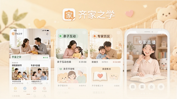 ���֮ѧAPP����չʾͼ��չʾ��ҳ�γ��Ƽ������ӻ���ר����ר��ֱ����ڵȺ��Ĺ���ģ�飬��������ܰ������ɫ����ͣ����ּ�ͥ������Χ��������Ƽ���ִ���ͻ���������ơ����֮ѧ��Logo���ʺ���������վ��ͼչʾ