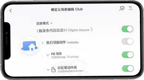 ����Club App���Զ��峡���༭���棬չʾ�ؼ�ģʽ�Ĵ���������ִ�ж����б����������������л������غ�ͼ��