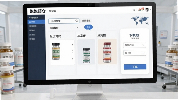 ����ҩ��һ���ɹ��������棬չʾҩƷ���������۶Ա����µ����̣�ͻ����Ч���