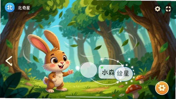 չʾ�����ǻ汾Ӧ����һ������С����ɭ��̽�յĶ�̬�汾���棬��������ľҡҷ��С���ӽ�ɫ����˵�����л��������ʾ��������ͨ������ɫ�����ޡ�