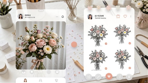 Ѱ���ʻ�APP�Ķ��ƻ������ܽ��棬������û��ϴ��Ĳο�ͼƬ���ұ��ǻ���ʦ��������Ʋ�ͼ�����������Ǹɾ��Ĺ���̨���������ֳ�רҵ����Ի����Ƶķ�������