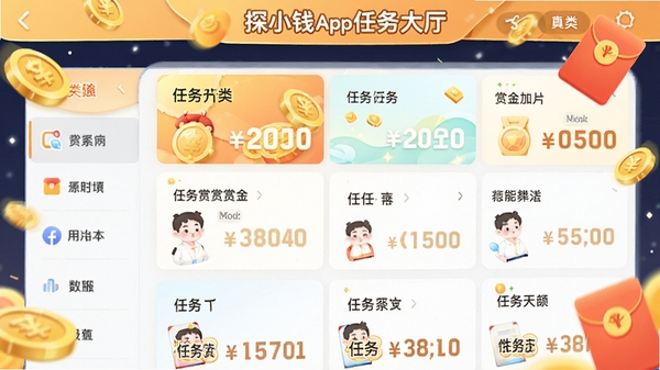 ̽СǮAPP���������ͼ��չʾ���������������б���ÿ��������ͽ�������н�Һͺ��Ԫ��