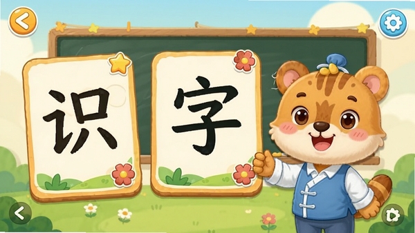 ��ͯʶ����APP�����ͼ��չʾ��ͨ���ĺ���ѧϰ��Ƭ�Ϳɰ��Ķ�����ʦ����