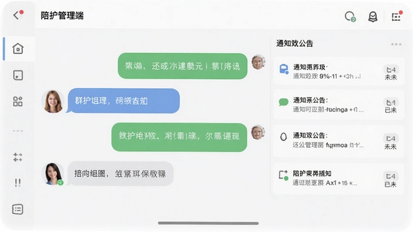 �㻤������������棬��ʾȺ��Ի���֪ͨ�����б��������Ѷ�δ����ǣ�������ˬ����Ϣ������ʽ�ִ���