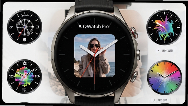 QWatch Pro�����Զ�����棬���ַ�����Ԥ�����û�ѡ����Ƭ�ϴ���ɫ�ʷḻ