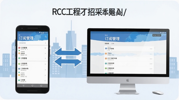 һ��չʾRCC�����в�App�ڰ�׿�ֻ������֮������ͬ����ʾ��ͼ���ֻ��������Ļͬʱ��ʾ�����Ĺ��������棬�м���˫���ͷ���ӣ�����Ϊ���н���������