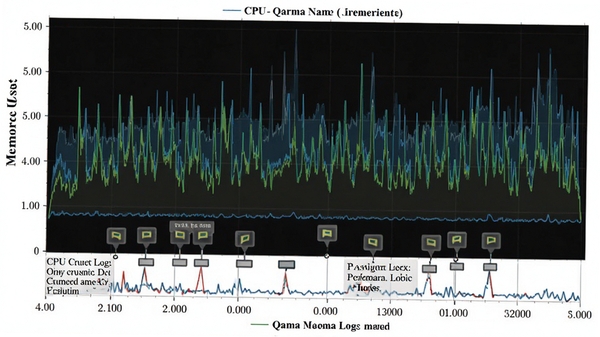 Qarma���ܼ������ͼ��չʾCPU���ڴ�ʹ�õ�ʵʱ���Σ��·���Ӧ��ʱ�����ϵı�����־��ǵ�