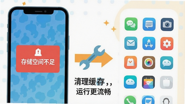 һ��ʾ��ͼ�������һ���ֻ���ʾ���洢�ռ䲻�㡱���棬�Ҳ��Ǹɾ������Ӧ��ͼ�����У��м��ü�ͷ�Ͱ��ֹ���ͼ�����ӣ����ġ��������棬���и�������������ƽ����ɫ�����졣