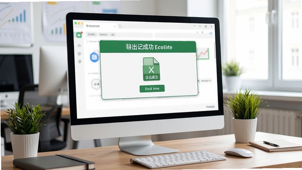 ���ɼǹ�ʱ����Excel����������ʾ����ʾ�����ɹ���ʾ���ļ�ͼ�꣬�칫���泡����������Ļ�����ɼ�