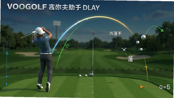 VOOGOLF�߶������ֻӸ˹켣3D�طţ�չʾ��ķ������������ֲ�
