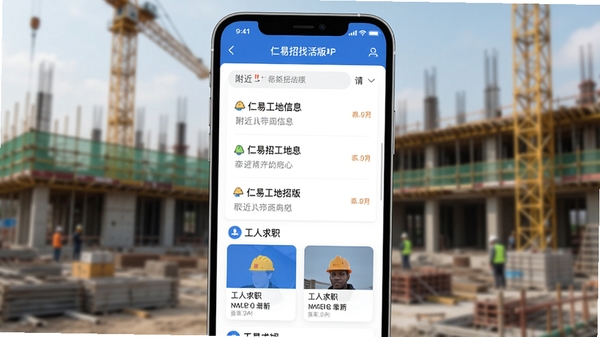 һ�������ֻ���Ļչʾ�������һ��APP���棬����������ʾ�����Ĺ����й���Ϣ�б��͹�����ְ��Ƭ��������ģ���Ľ������س��������������ִ���ͻ����Ϣƥ���Ч�ʸ�