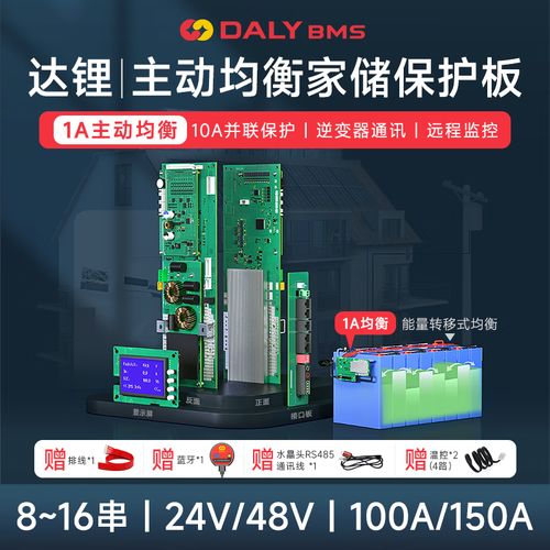 DALY BMS-���ܵ�ع���ר�� ﮵�ر����� ʹ������ʵ��