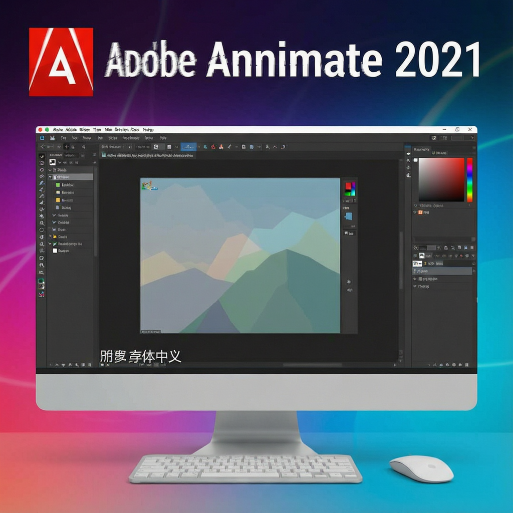 Adobe Animate 2021�������İ��ͼ