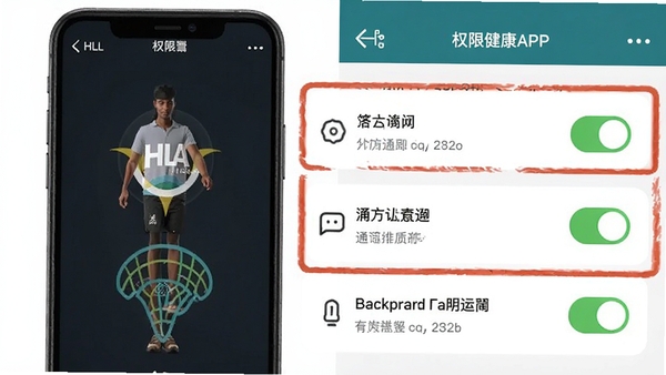 HLA�˶�����APP��Ȩ�����ý����ͼ��ͻ����ʾ��λ��֪ͨ�ͺ�̨����Ȩ�޵Ŀ���ѡ�