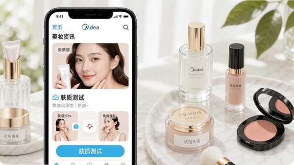 ������APP����չʾͼ��չʾ��ҳ��ױ��Ѷ����ʲ�����ڣ�����������Ȼ�����л������ױ��ƷԪ��