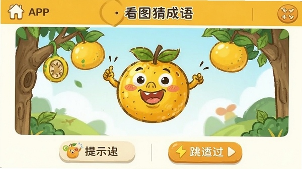 �ƹ�APP��ͼ��չʾһ����ͼ�³������Ŀ���棬ͼƬ������Ȥ�������·�����ʾ��������ť��