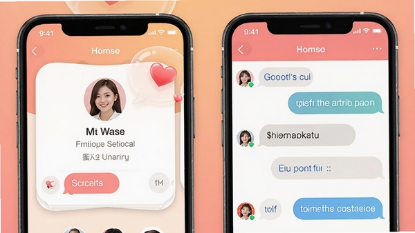 �������콻��APP�����ͼ��չʾ�û����Ͽ������촰�ڣ���������ů�ķ�ɫ���䣬�а�������Ԫ��