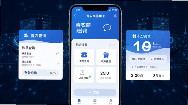 ��ũ�����ÿ�APP����չʾͼ��չʾ�˵���ѯ���������ѡ������̳ǵȺ��Ĺ���ģ���UI��ƣ��������ִ���࣬��ɫ��ɫ��������������ڿƼ�Ԫ�ء�