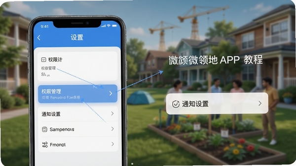 ΢���APP�����̳�ʾ��ͼ���ֻ���Ļ��ʾӦ�����ý��棬ͻ��Ȩ�޹�����֪ͨ���õ�ѡ�����Ϊģ����������������������רҵ���׶���