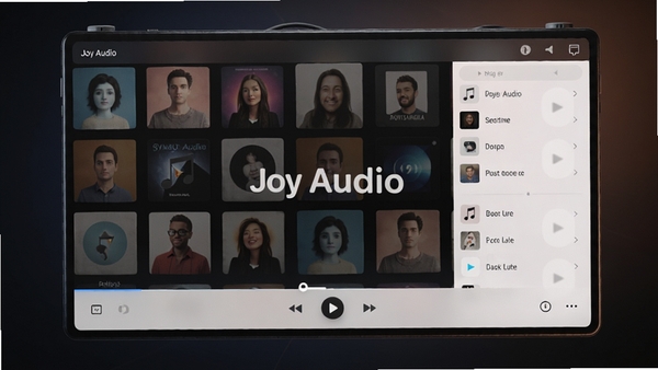 һ��չʾJoy Audio����������ĸ�����Ⱦͼ���������Լ�ִ���ר������ǽ�벥���б������ɼ�������Ϊ��ɫ����ɫ��͹�����ַ�Χ������������ʾ