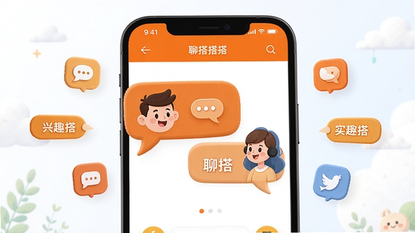 �Ĵ���罻Ӧ�ý���չʾ����ƽ����Ʒ����ɫ��Ϊ������ɫ������������������ͨ�������ݶԻ�����Χ��������Ȥ��ǩͼ�꣬�����ɾ�������ͻ���������������Χ��4k������Ⱦ��