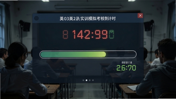 Ӣ��ʵѵģ�⿼�˵���ʱ���棬��������÷�ͳ�ƣ�Ӫ�쿼�����ŷ�Χ