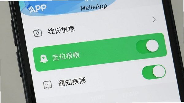 �ֻ�Ӧ��Ȩ�޹������棬������ʾ��λȨ�޺�֪ͨȨ�޵Ŀ��أ�����Ϊ����APP������ҳ���ͼ�����ɾ�����