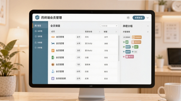 ҩ�ն˻�Ա�������棬��Ա�б����ǩ���飬������ͣ������Ѻ�