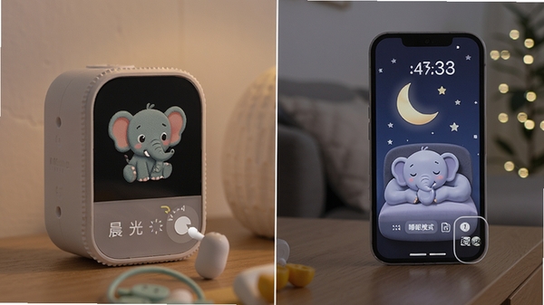 小象灯控定时场景设置,晨光模式与睡眠模式,智能家居自动化