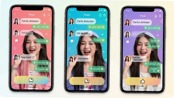 Խ��app����Ԥ��ͼ��չʾ���ʵ����챳���ͻ�����ť������������