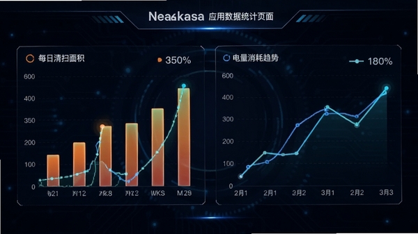 NeakasaӦ������ͳ��ҳ�����ͼ������չʾ��״ͼ������ͼ���ֱ����ÿ����ɨ����͵����������ƣ�����Ϊ�Ƽ���ʮ�����ɫ����������ɫ����������