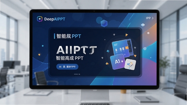 DeepAIPPT���ɵĽ����ͼ��չʾAIһ������PPT�Ĺ��ܣ�����Ϊ�ִ���Լ���ɫ��������ͻ�����ܸ�Ч���ص�