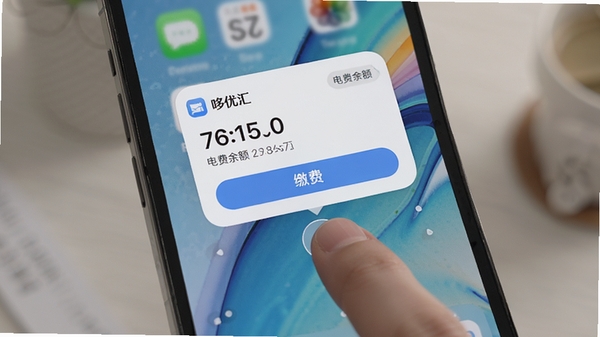 һ��չʾ���Ż�APP���ֻ���������С������ܵĳ���ͼ���ֻ����沼���������ֽ����������ƫ��λ����һ�����ԵĽɷѿ�ƬС��������ʾ��������ɷѰ�ť����ָ����������������Ӳ����������黯��������ͣ�ǿ����������ܵ��������飬��������ֻ������ͼ���