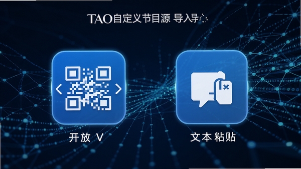TAO�Զ����ĿԴ������棬�ֻ�ɨ�����ı�ճ�����ַ�ʽͼ����Ŀ������Ϊ�������������������ֿƼ��뿪������