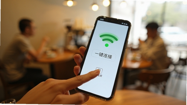 һֻ�������ֻ������Ļ�ϵġ�һ�����ӡ���ť��WiFi�ź�˲��������Ļ��ʾ�����ӳɹ�������Ϊģ���Ŀ��ȹݣ�������ܰ��ͻ���������٣�дʵ���