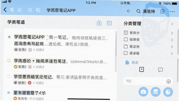 ѧ��˼�ʼ�APP�����ͼ��չʾ�ʼ��б��ͷ���������ܣ����������