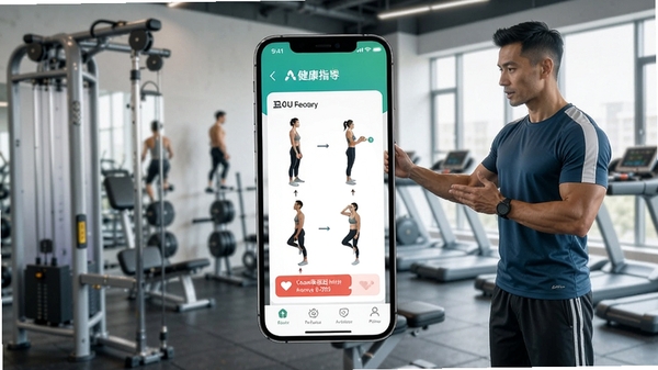 չʾA����APP���˶�ָ�����棬����ѵ�������ֽ�ͼ������������ʾ�������ǽ��������н�������ָ��