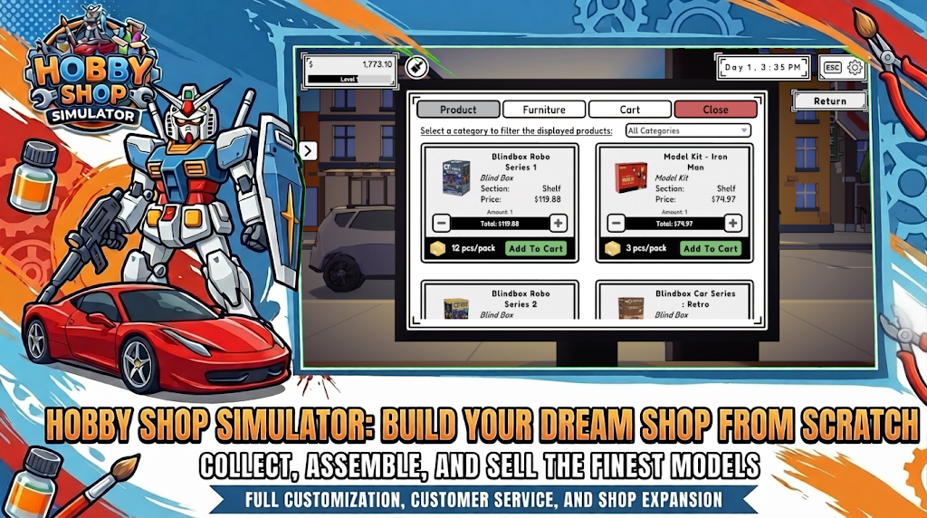 �����̵�ģ����(Hobby Shop Simulator)��ͼ0