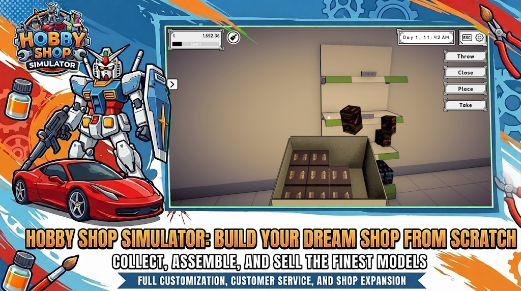 �����̵�ģ����(Hobby Shop Simulator)��ͼ1