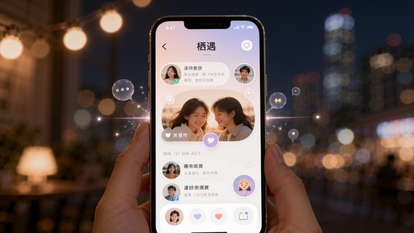 һ�ų�����ܰ��Χ���罻APP�������ͼ��չʾ��Ϊ����������Ӧ�ã�������Ƽ���ִ���ɫ����ͣ����û�ͷ�񻥶���Ч��������ģ������ů�ƹ������ҹ�����������������ĸо���
