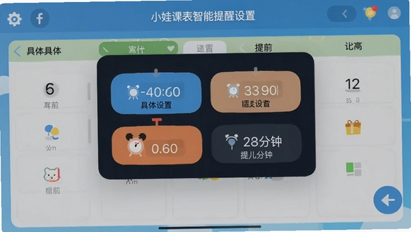 С�޿α������������ý��棬��ʾ��ѡ�����ʱ������ǰ�����ӵ�������ʽ����