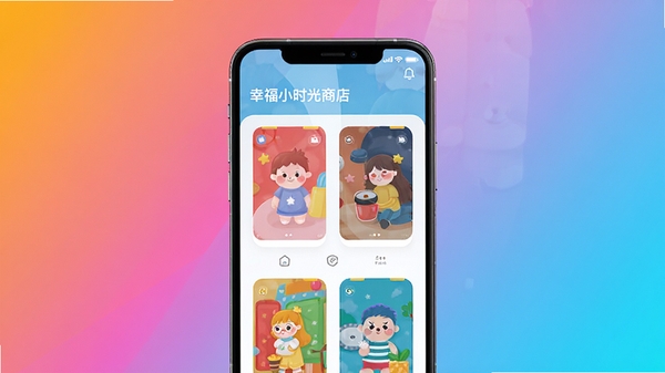 �ֻ�չʾ�Ҹ�Сʱ��APP������Ƥ���̵���棬����ɫ�����޵�Ƥ������ͼ���У�����Ϊ����ɫ���ִ���Լ��ƣ���Ļ������΢��ϸ����������Ʒ��Ⱦ���