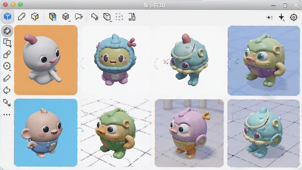 ��С��3D�����������ͼ��չʾ����Ĺ������Ͷ��������3Dģ��ʾ��������ɫ������������ִ���