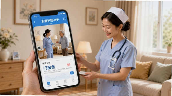 ���ﻤ��APP����չʾ����ʿ���ŷ��񳡾�����ܰ��ͥ����������ҽ�Ʒ�񣬸�����Ⱦ
